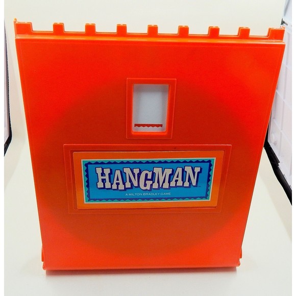 Hangman Board Game 1988 Red Game Board Tray Replacement Part Only - Picture 1 of 7